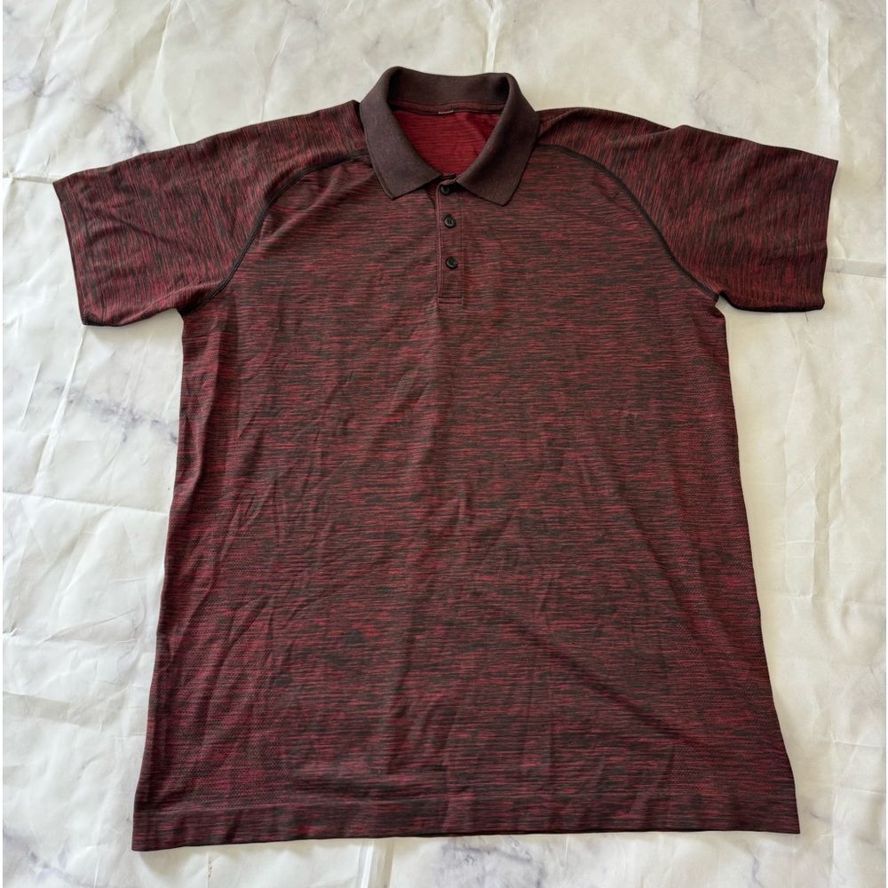 LULULEMON metal vent breathe polo shirt ✨